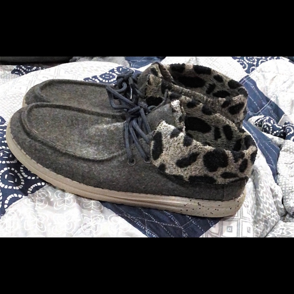 Hey Dude- Size 7, but fits more like an 8.